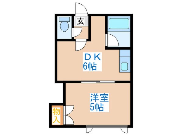 ﾜｲｽﾞ山の手の物件間取画像